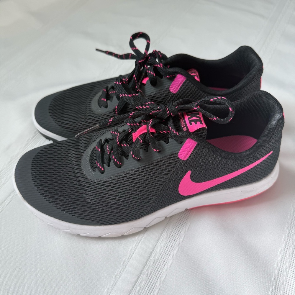 Nike Flex Experience RN 5 Anthracite/Pink Blast-Black-White women's running